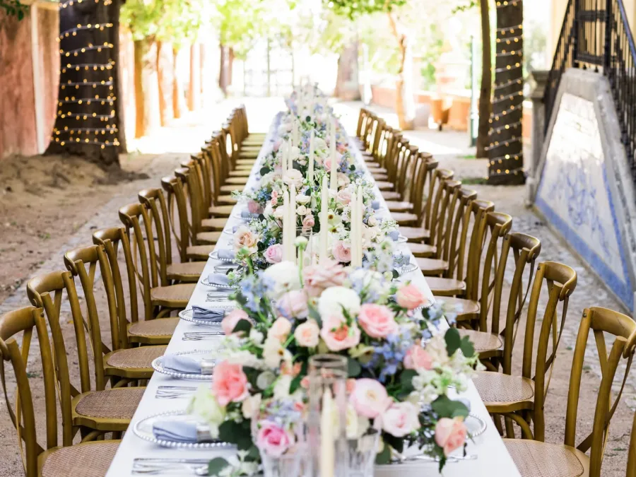 wedding reception decor estoi palace