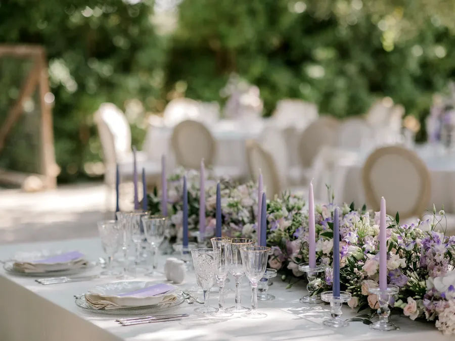 wedding reception decor with pastel flowers romatic timeless at monte do serrinho algarve